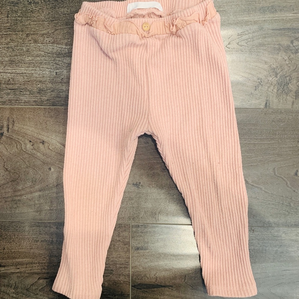 ZARA ribbed leggings